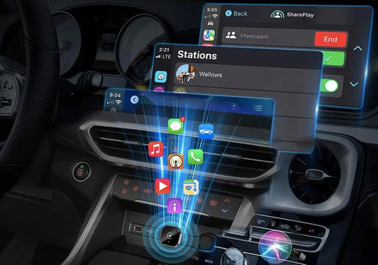 Draadloze CarPlay & Android auto-adapter