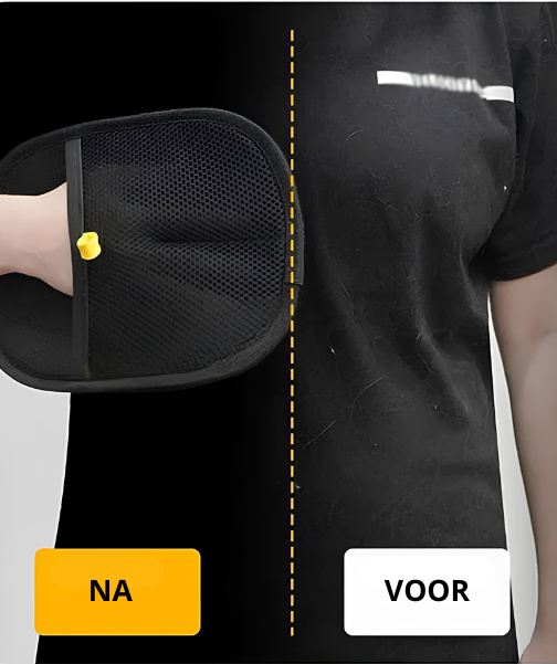 Huisdierhaar-verwijderhandschoen