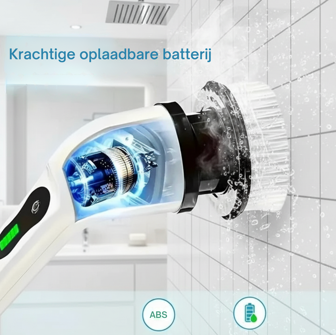 Elektrische schoonmaakborstel