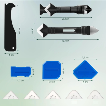Siliconen Kittoolset